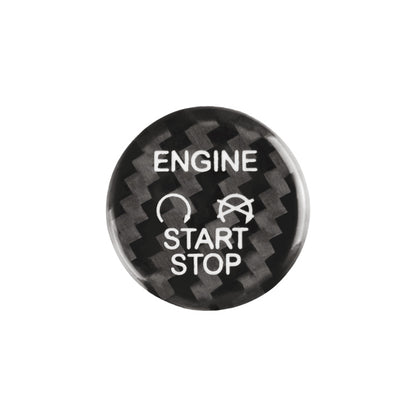 Carbon Fiber Start Stop Button for Ford (Model A)