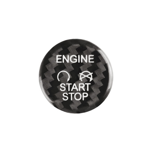 Carbon Fiber Start Stop Button for Ford (Model A)