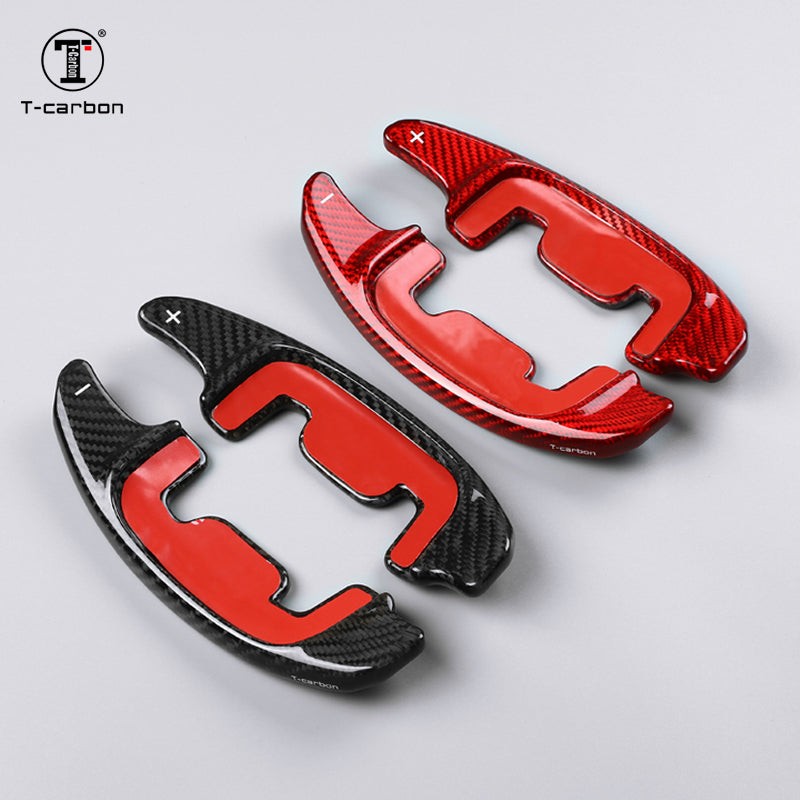 T-Carbon for Mercedes Benz AMG Carbon Fiber Paddle Shifters (Model C: 2021 onwards)