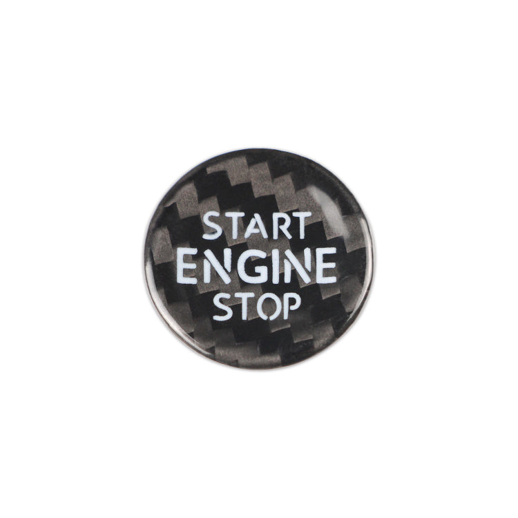 Carbon Fiber Start Stop Button for Volkswagen (Model D)