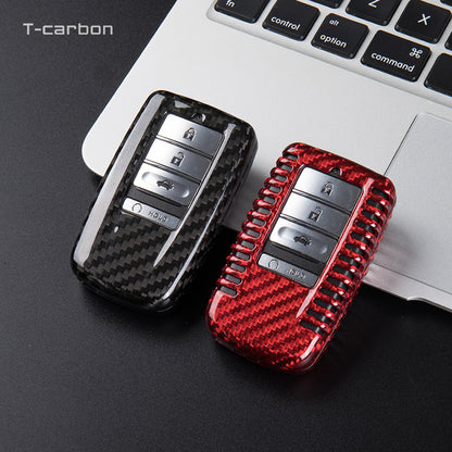 T-Carbon for Acura Carbon Fiber Key Fob Case (Model A) - T-Carbon Official Store