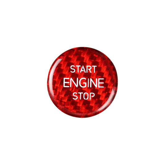 Carbon Fiber Start Stop Button for Volkswagen (Model E)