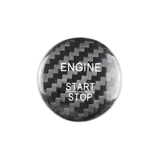 Carbon Fiber Start Stop Button for Mercedes Benz (Model A)