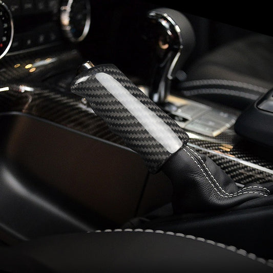 Carbon Fiber Handbrake Cover for Mercedes Benz (Model B)