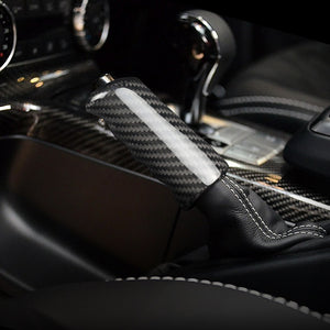 Mercedes Benz Carbon Fiber Handbrake Cover (Model B)