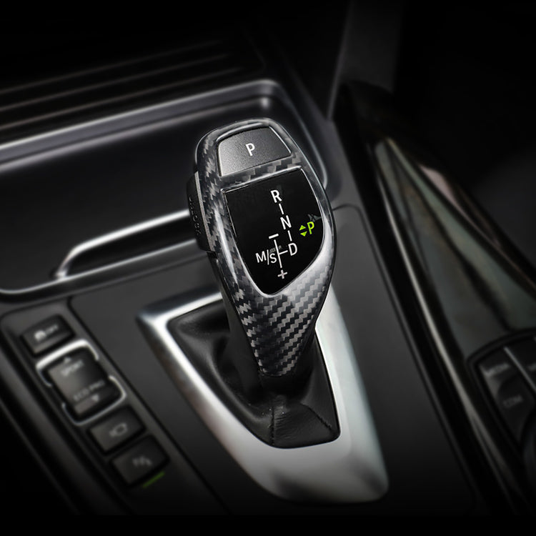 Carbon Fiber Gear Selector Cover for BMW (Model D)