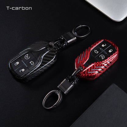Maserati Carbon Fiber Key Fob Case (Model A) - T-Carbon Official