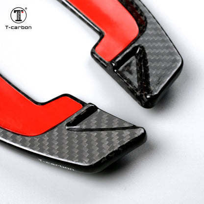 T-Carbon for Land Rover Range Rover Carbon Fiber Paddle Shifters (Model B: 2021-2022)