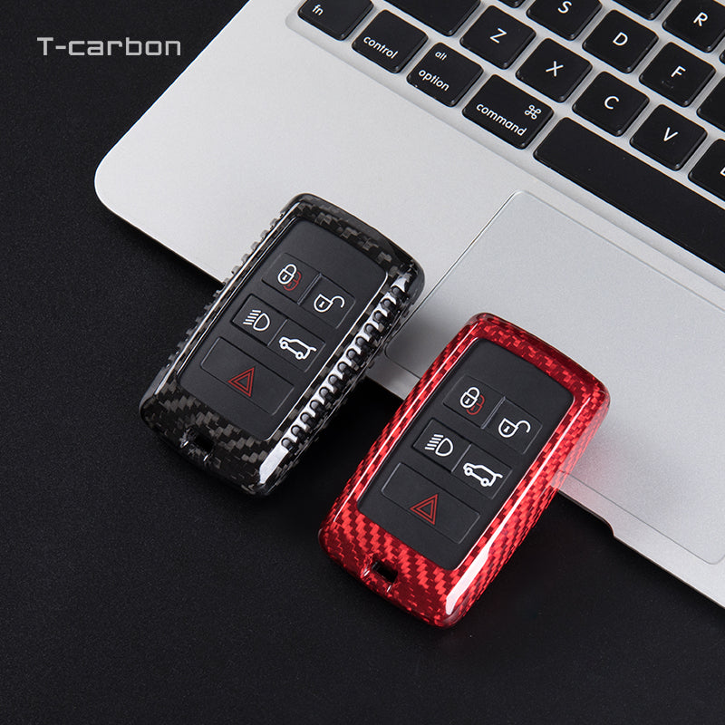 Land Rover Range Rover Carbon Fiber Key Fob Case (Model B) - T-Carbon Official