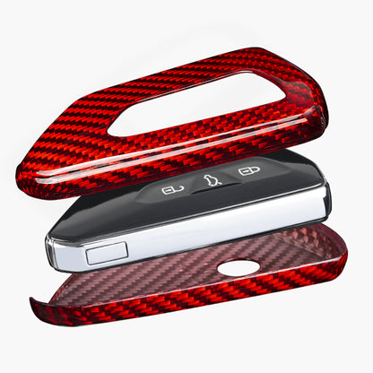 Volkswagen Carbon Fiber Key Fob Case (Model F) - T-Carbon Official