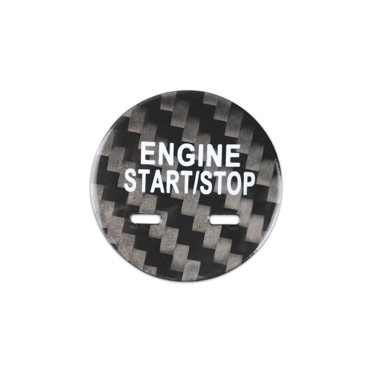 Carbon Fiber Start Stop Button for Buick (Model A)