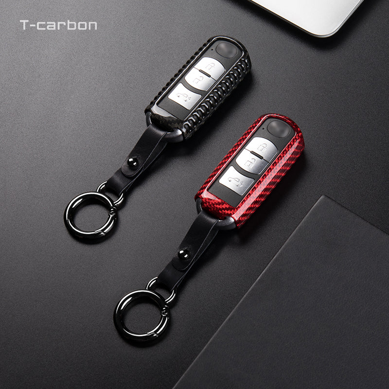Mazda Carbon Fiber Key Fob Case (Model A) - T-Carbon Official