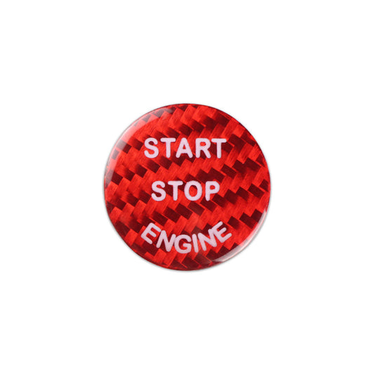Carbon Fiber Start Stop Button for BMW (Model B)