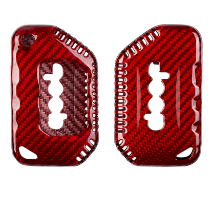 T-Carbon for Jeep Carbon Fiber Key Fob Case (Model C)