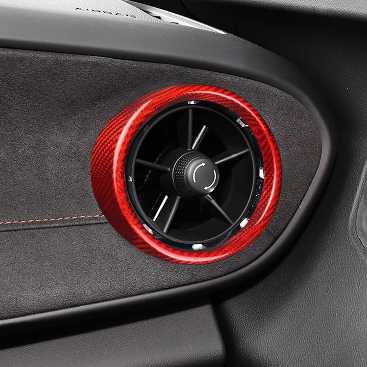 Carbon Fiber Front AC Vents Cover for Chevrolet (Model B)
