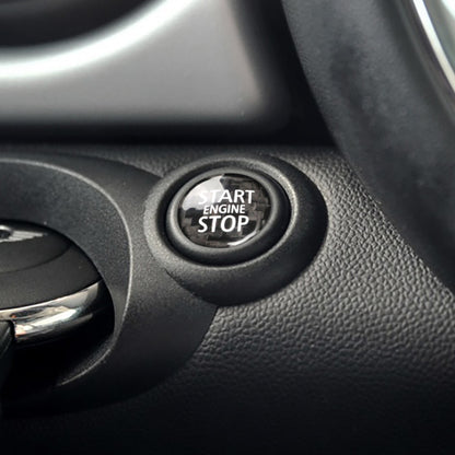 Carbon Fiber Start Stop Button for Mini (Model A: R-Series)