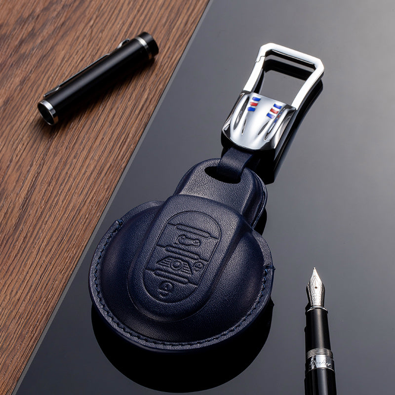Leather Key Fob Cover for Mini (Model A) - T-Carbon Official Store
