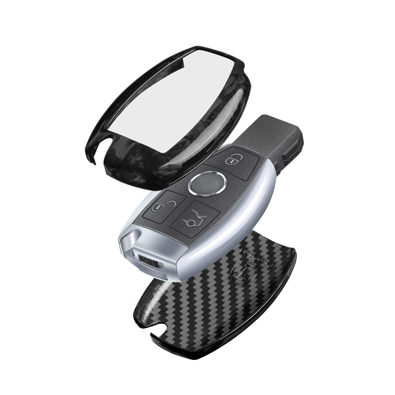 T-Carbon for Mercedes Benz Carbon Fiber Key Fob Case (Model A) - T-Carbon Official Store
