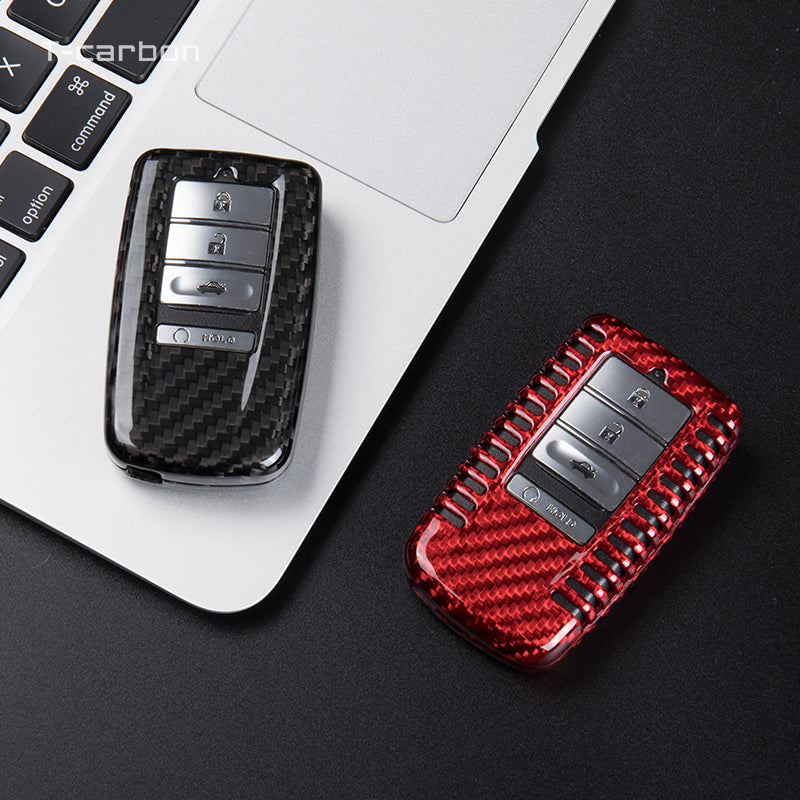 T-Carbon for Acura Carbon Fiber Key Fob Case (Model A) - T-Carbon Official Store