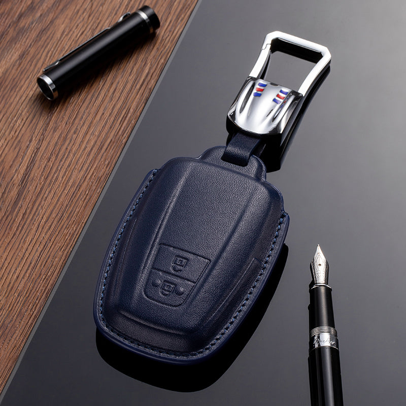Leather Key Fob Cover for Toyota (Model D) - T-Carbon Official Store