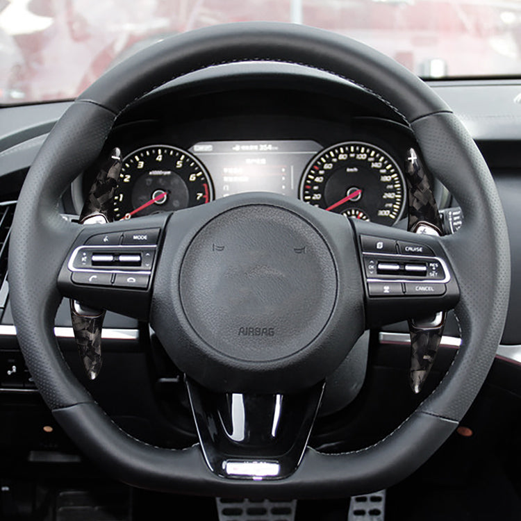 T-Carbon for Kia Carbon Fiber Paddle Shifters (Model A: 2018-2020)