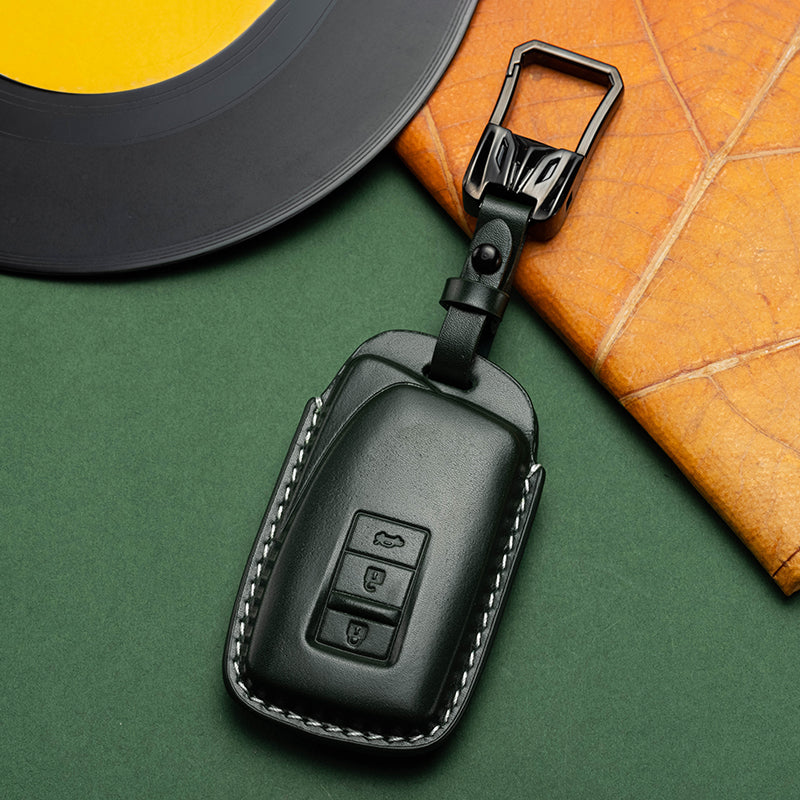 Exclusive Leather Key Fob Cover for Lexus (Model C)