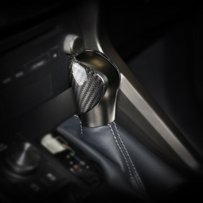 Carbon Fiber Gear Selector Cover for Lexus (Model A)