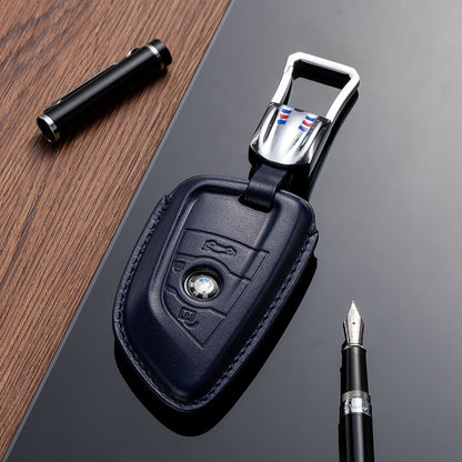 Leather Key Fob Cover for BMW (Model B) - T-Carbon Official Store