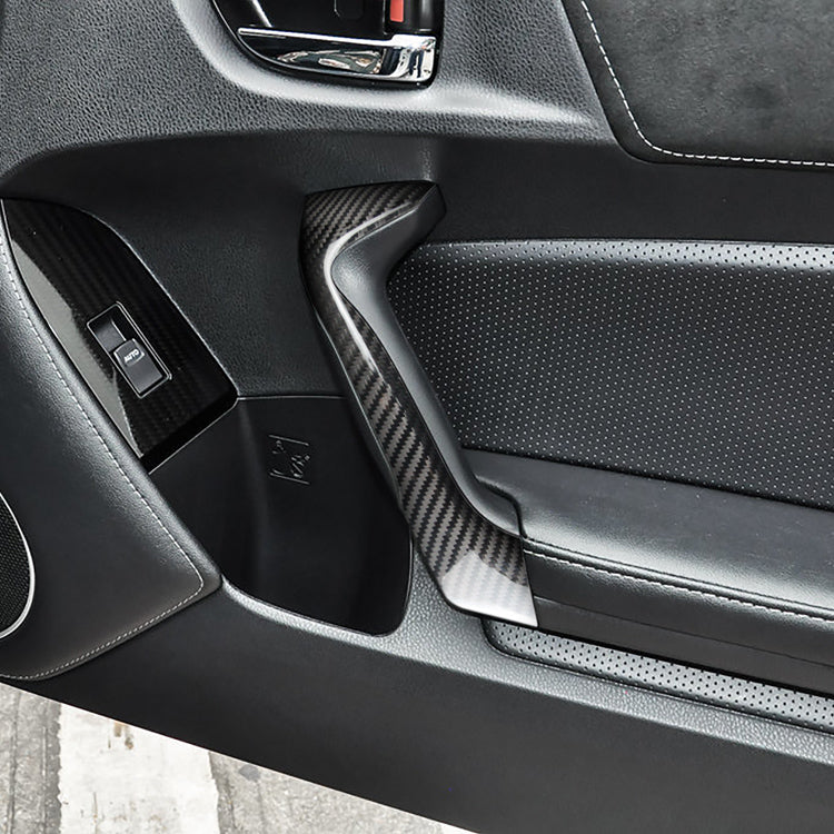 Subaru Carbon Fiber Inner Door Handle Cover (Model A)