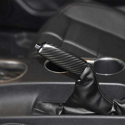 Carbon Fiber Handbrake Cover for Ford Mustang  (Model A)