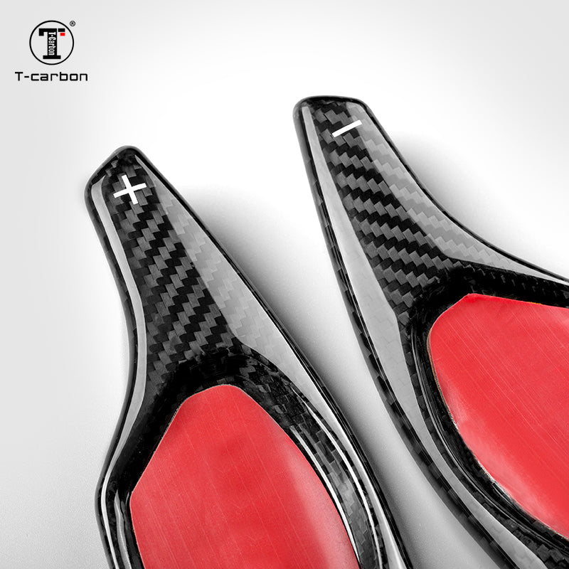 T-Carbon for Cadillac Carbon Fiber Paddle Shifters (Model B: 2013-2019) - T-Carbon Official Store