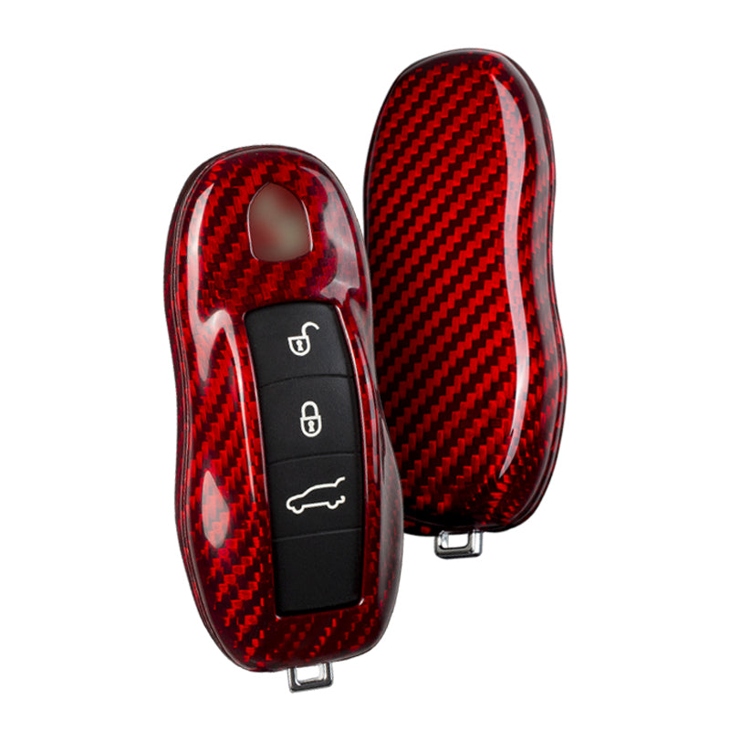 T-Carbon for Porsche Carbon Fiber Key Fob Case (Model A) - T-Carbon Official Store