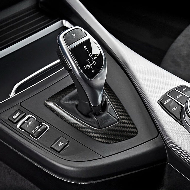 Carbon Fiber Gear Shift Console Cover for BMW (Model A)