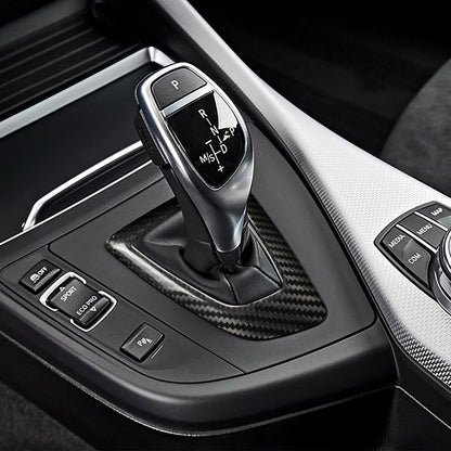 Carbon Fiber Gear Shift Console Cover for BMW (Model A)