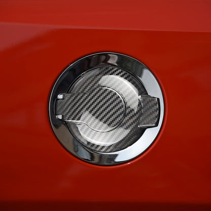 Carbon Fiber Fuel Cap Cover for Dodge (Model A)