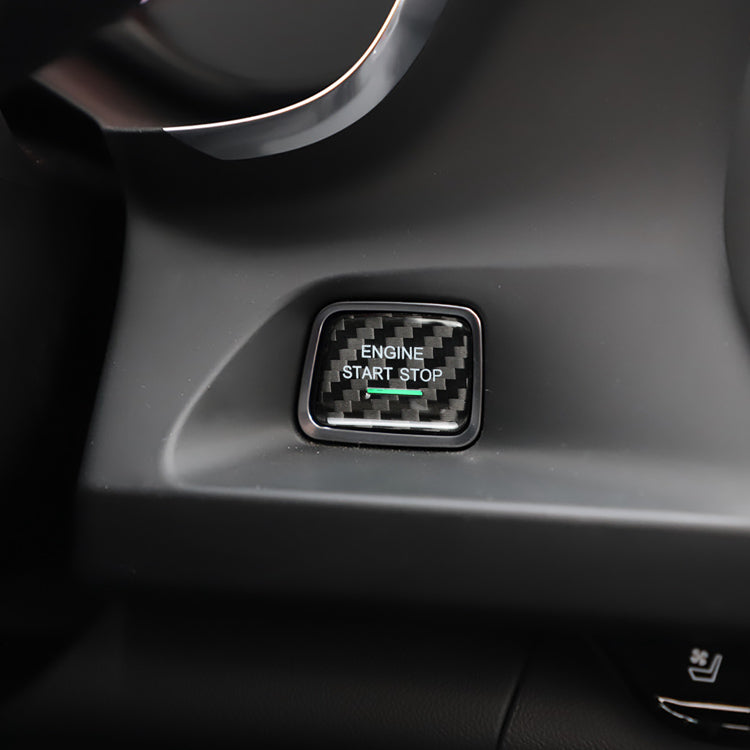 Chevrolet Carbon Fiber Start Stop Button (Model B)