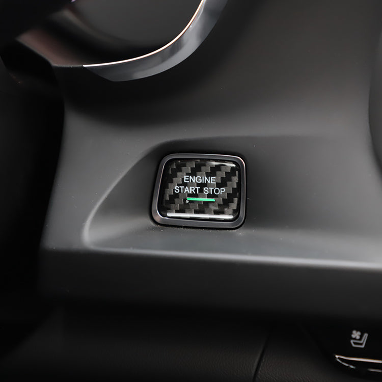 Carbon Fiber Start Stop Button for Chevrolet (Model B)