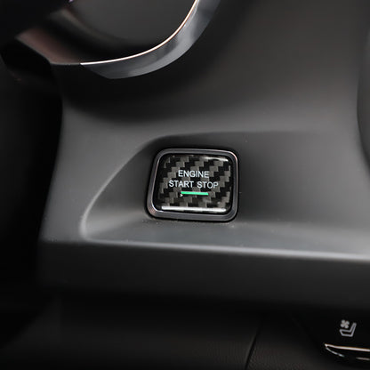 Carbon Fiber Start Stop Button for Chevrolet (Model B)