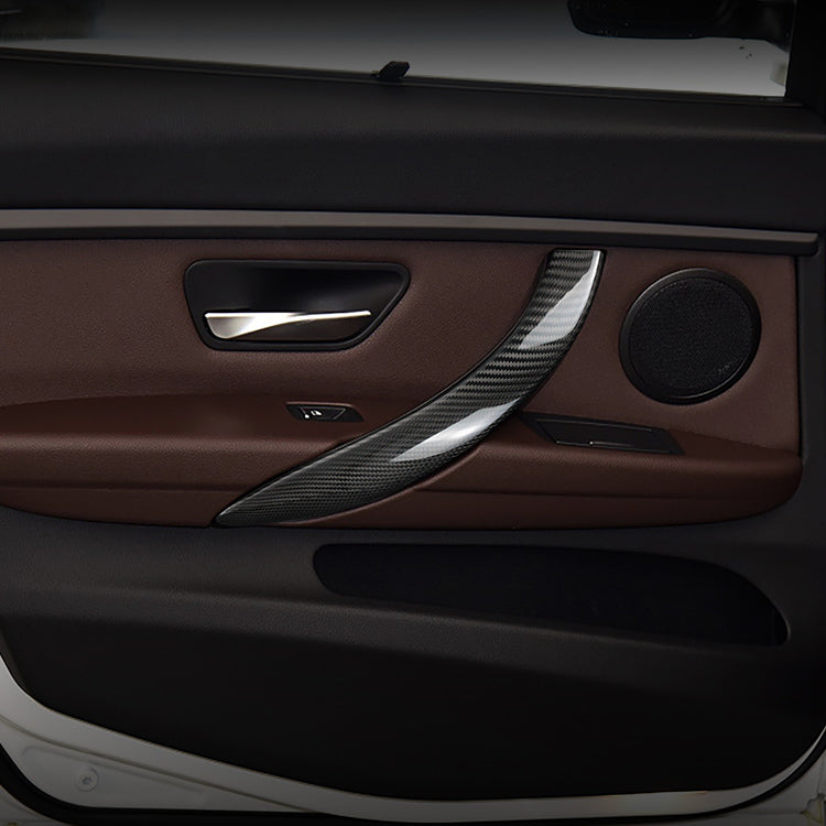 BMW Carbon Fiber Inner Door Handle Cover (Model B)