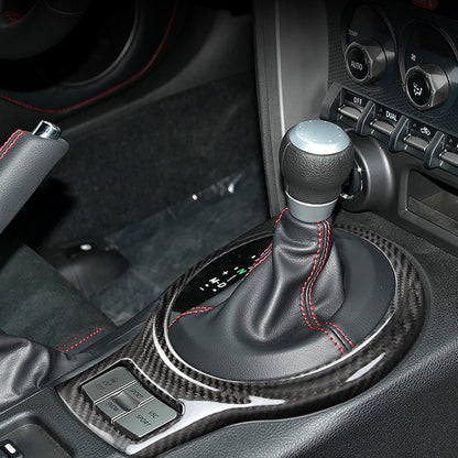 Carbon Fiber Gear Shift Console Cover for Subaru (Model A)