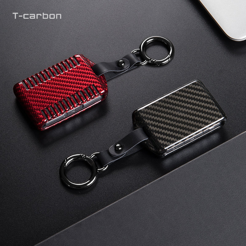 Volvo Carbon Fiber Key Fob Case (Model A) - T-Carbon Official
