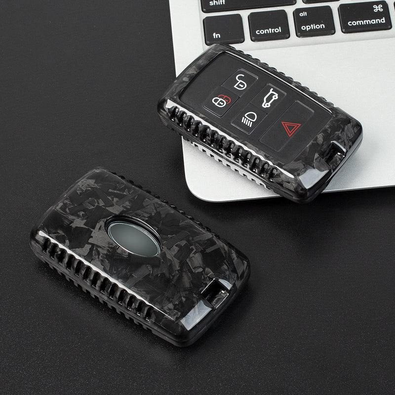 T-Carbon for Land Rover Range Rover Carbon Fiber Key Fob Case (Model B) - T-Carbon Official Store