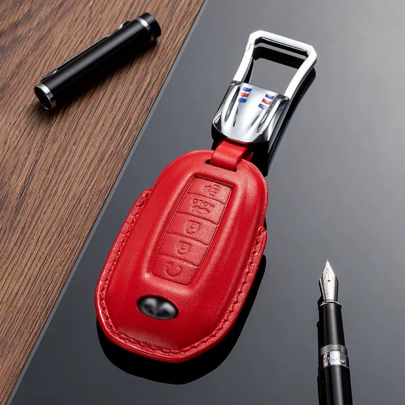 Leather Key Fob Cover for Infiniti (Model A) - T-Carbon Official Store