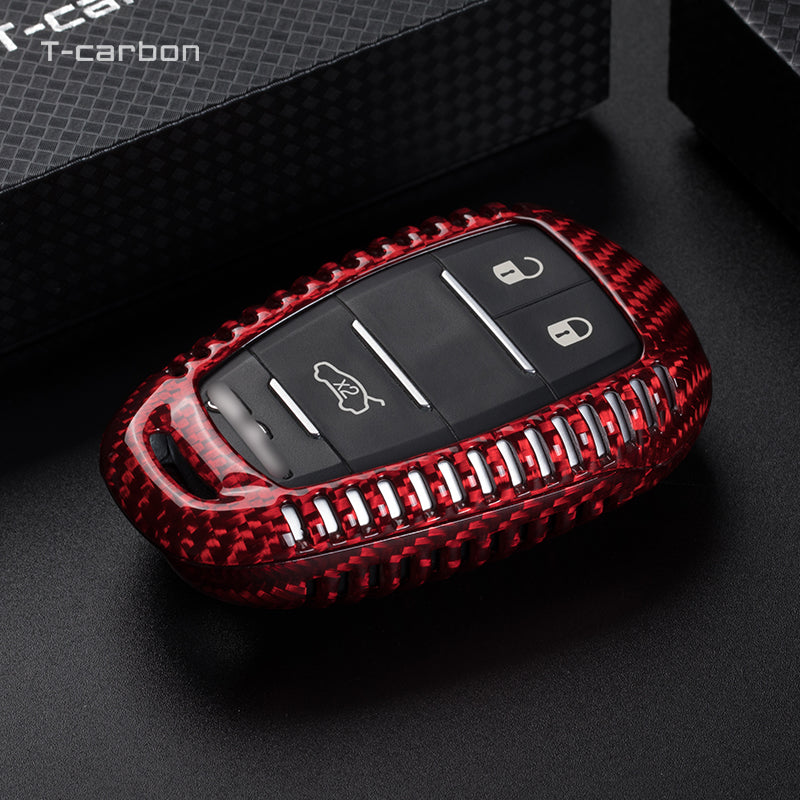 T-Carbon for Alfa Romeo Carbon Fiber Key Fob Case (Model A) - T-Carbon Official Store