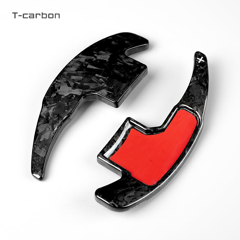 T-Carbon for Ford Mustang Carbon Fiber Paddle Shifters (Model B: 2015-2017) - T-Carbon Official Store
