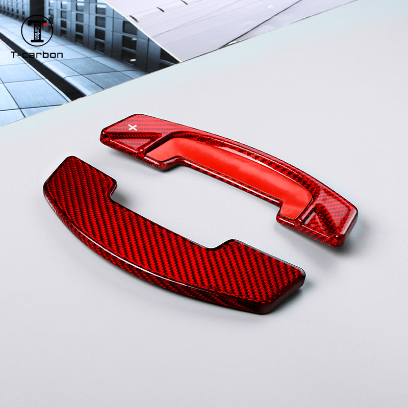 T-Carbon for Land Rover Range Rover Carbon Fiber Paddle Shifters (Model B: 2021-2022)