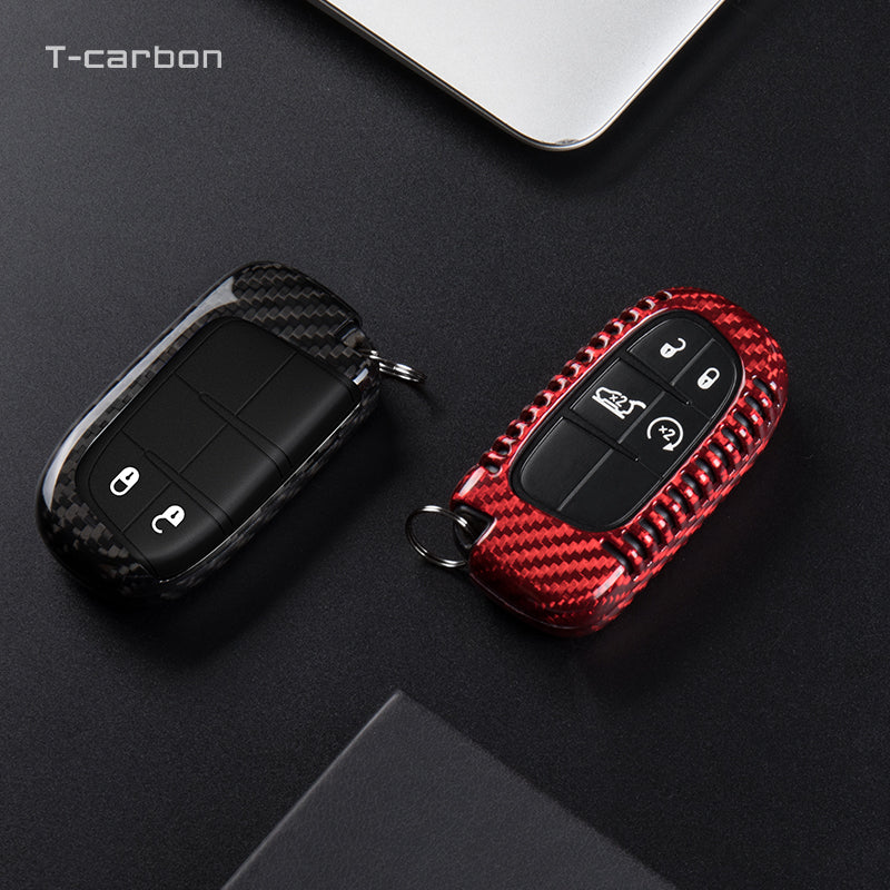 Jeep Carbon Fiber Key Fob Case (Model A) - T-Carbon Official