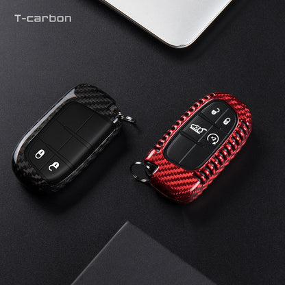 Jeep Carbon Fiber Key Fob Case (Model A) - T-Carbon Official