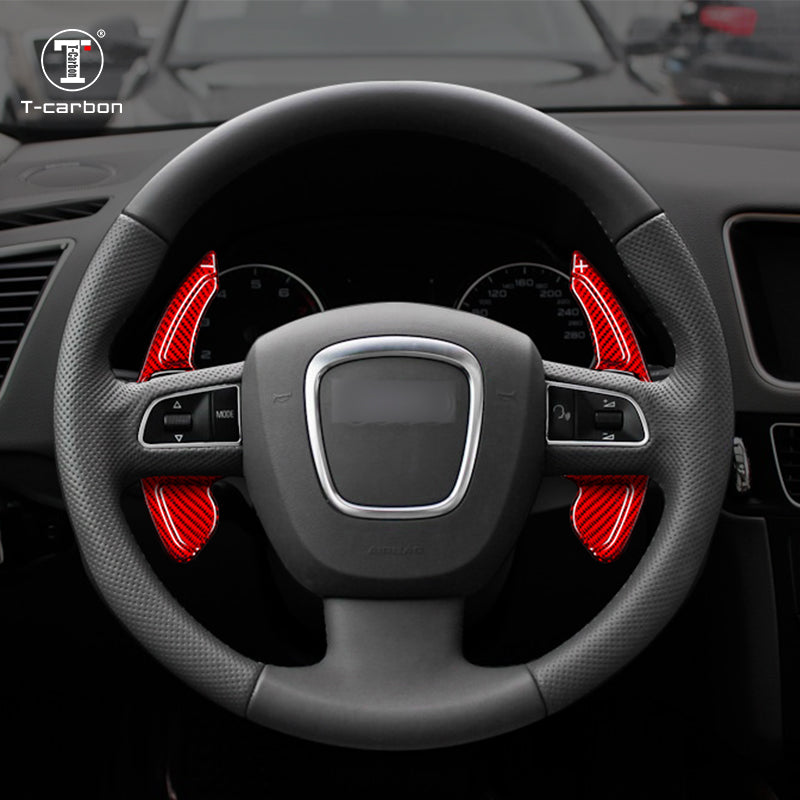 T-Carbon for Audi Carbon Fiber Paddle Shifters (Model A: 2003-2013) - T-Carbon Official Store