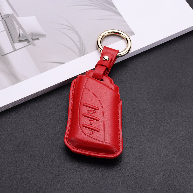 Pastel Leather Key Fob Cover fro Lexus (Model D) - T-Carbon Official Store
